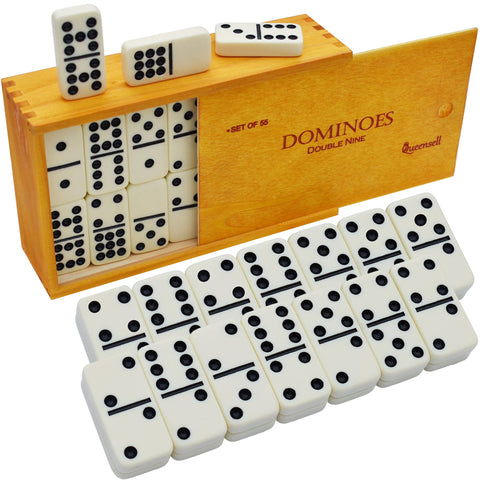 Dominoes Set for Adults - Double Nine Dominoes Set