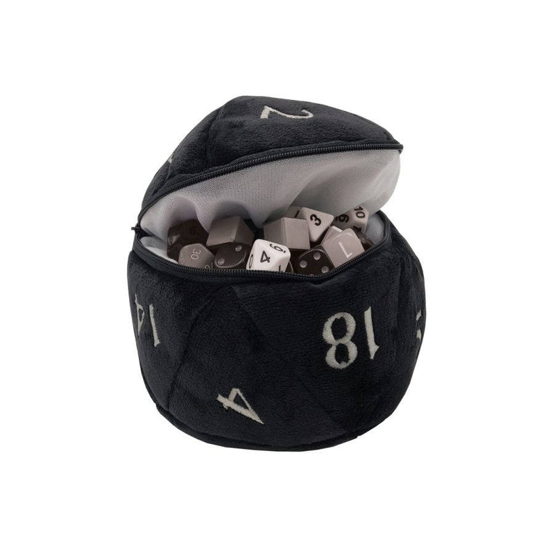 D20 Plush Dice Bag