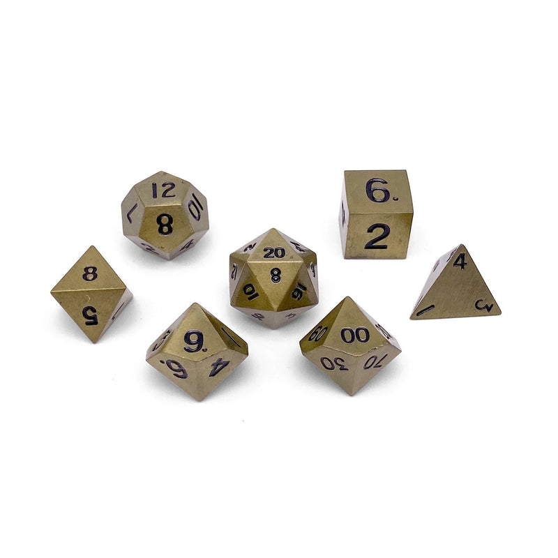 Norse Foundry - 7 Piece Metal Dice Set