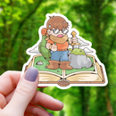 Adventure Treasure Map Sticker - 3"