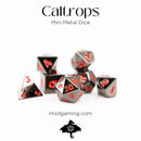 Emberglow Dice: 7 Piece Mini Metal Dice Set
