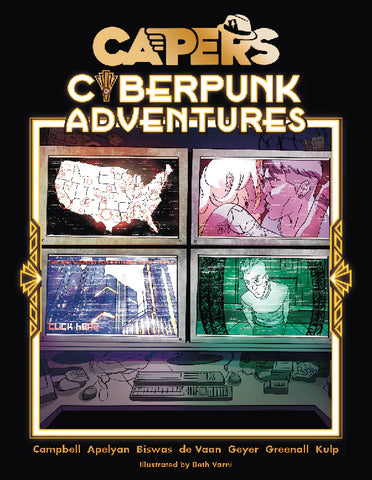 Capers: Cyberpunk Adventures (Softcover)