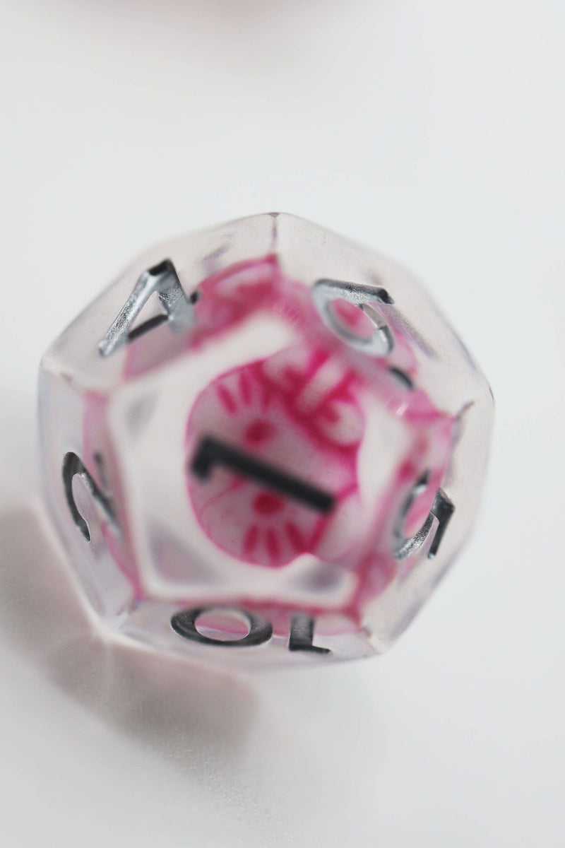 Anime Kitty RPG Dice Set