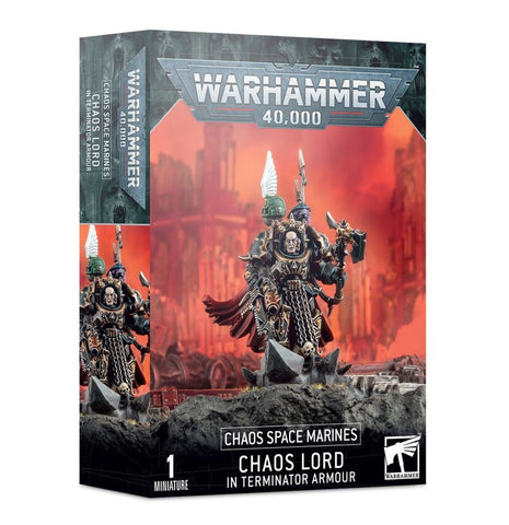 WH40K: Chaos Space Marines: Chaos Lord in Terminator Armor