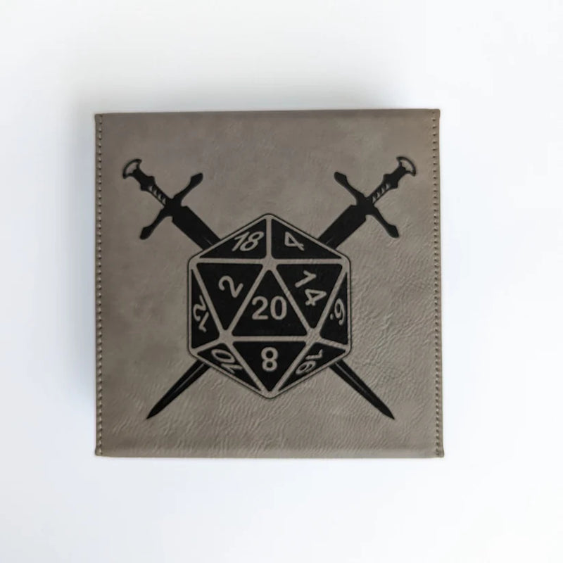 Ember Glow Gaming: Vegan Leather Dice Box