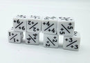 +1/+1 White Counters for Magic - Set of 8