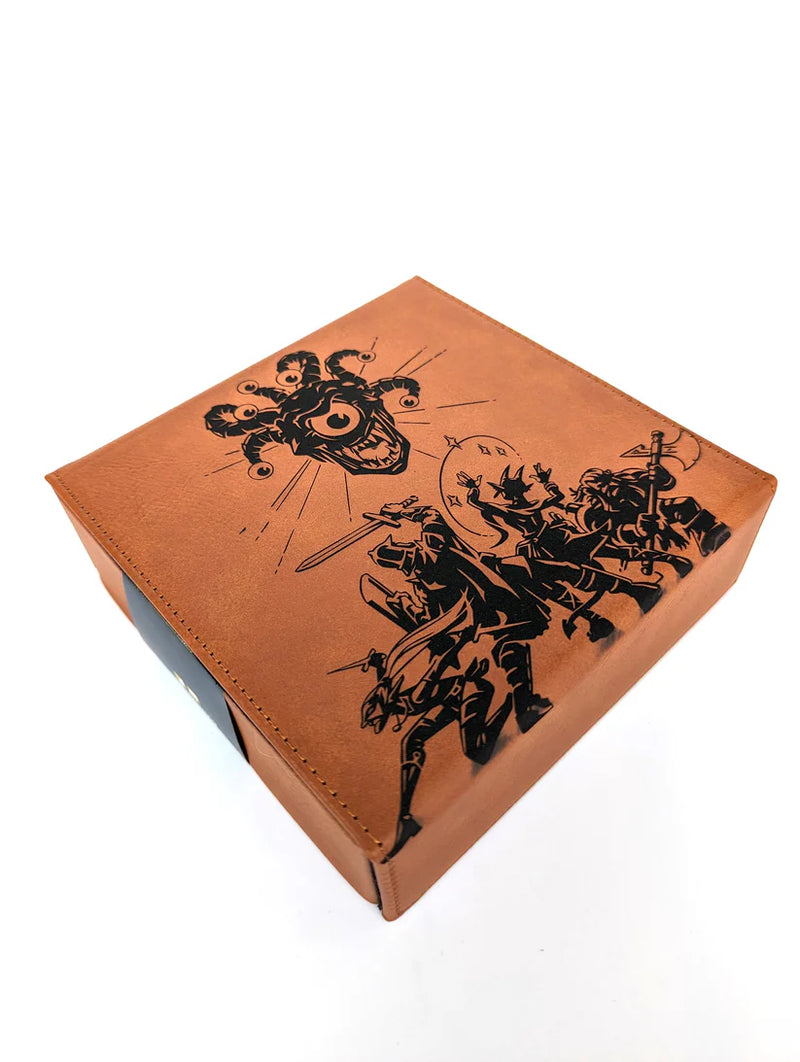 Ember Glow Gaming: Vegan Leather Dice Box