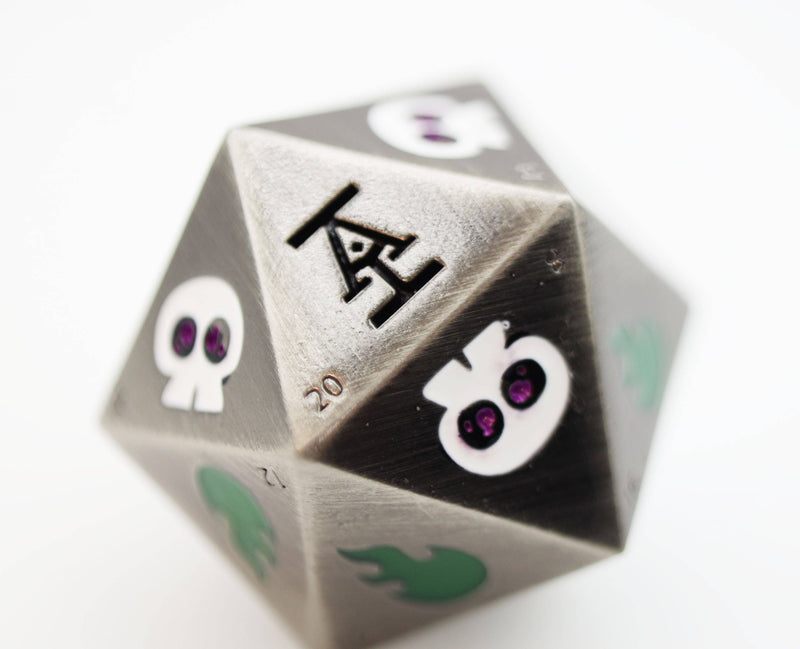 Acquisitions Inc Death Saving Throw 35mm Metal D20