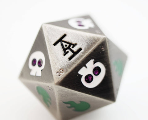 Acquisitions Inc Death Saving Throw 35mm Metal D20