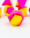 Emberglow Dice: Silicone Set in Glass Vial