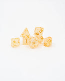 Emberglow Dice: Acrylic Dice in Glass Vials