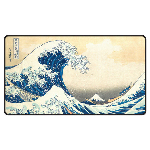 Playmat: Stitched Edge: The Great Wave off Kanagawa