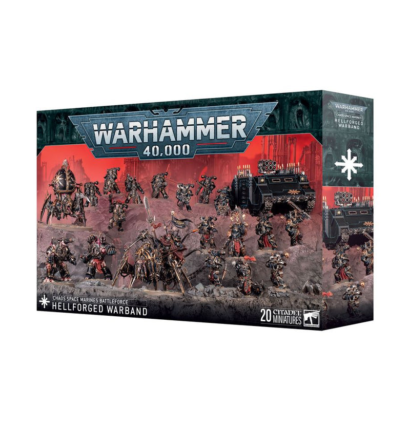 WH40K: Chaos Space Marines: Battleforce: Hellforged Warband