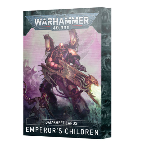 WH40K: Emperor's Children: Datasheet Cards
