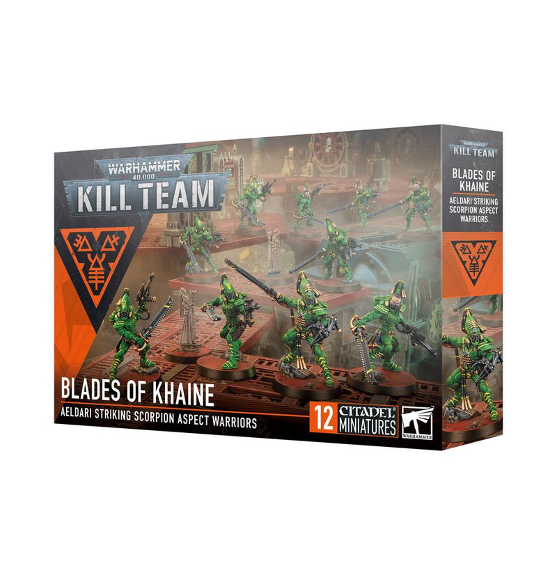 WH40K: Kill Team: Blades of Khaine: Aeldari Striking Scorpion Aspect Warriors