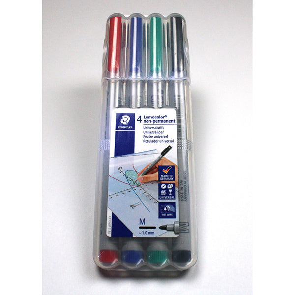 Mat Marker: Medium Tip- Water Soluble 4-Pack