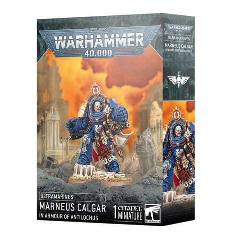 WH40K: Ultramarines: Marneus Calgar in Armour of Antilochus