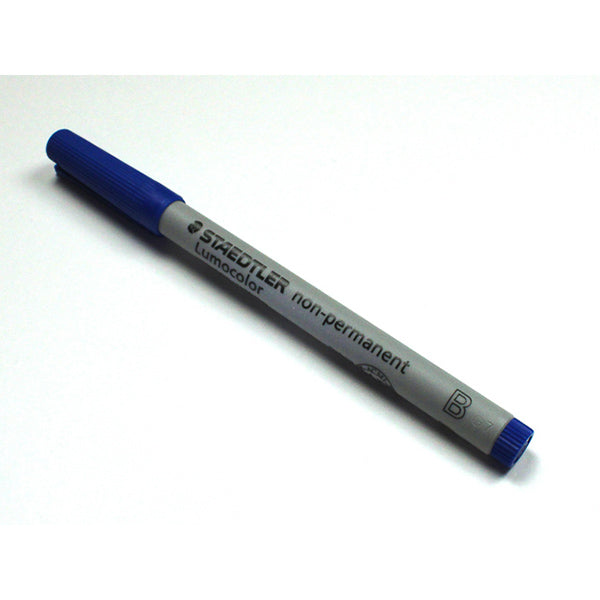 Mat Marker: Broad Tip- Water Soluble Blue Marker
