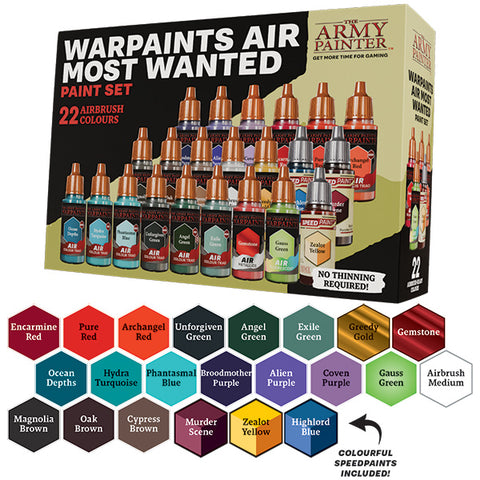 Warpaint Air Most Wanted Set
