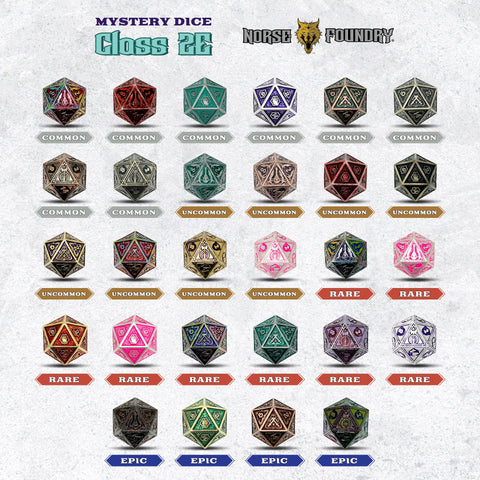 Norse Foundry - Mystery Dice 2nd Edition D20