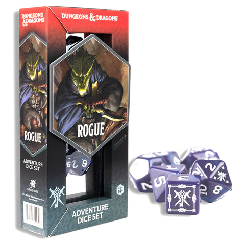 D&D Adventure Dice: Rogue (Purple)