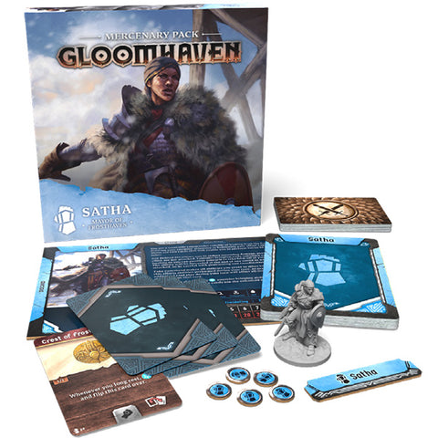 Gloomhaven, 2e: Mercenary Pack- Satha, Mayor of Frosthaven