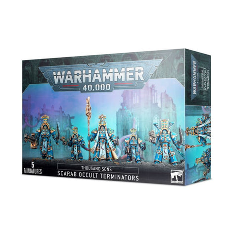 WH40K: Thousand Sons: Scarab Occult Terminators