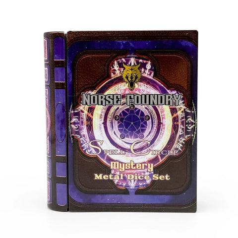 Spell Circle Mystery Metal Dice Set