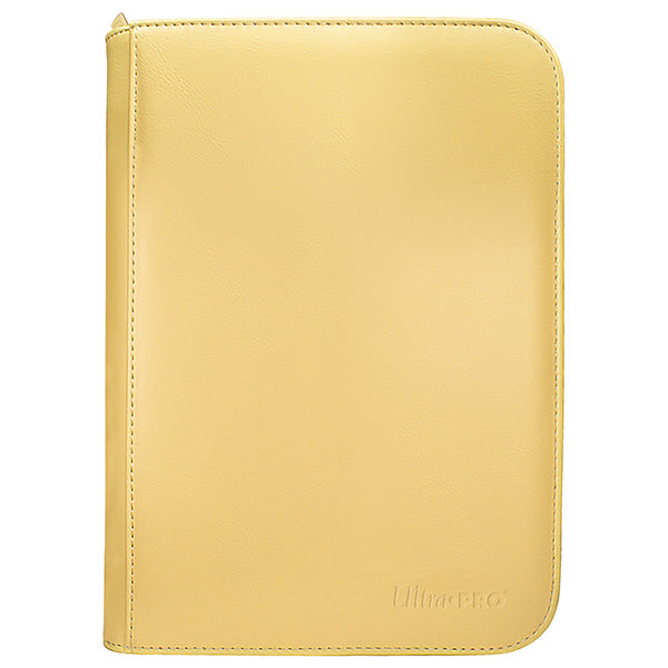Binder: PRO 4- Pocket Zippered Vivid- Yellow