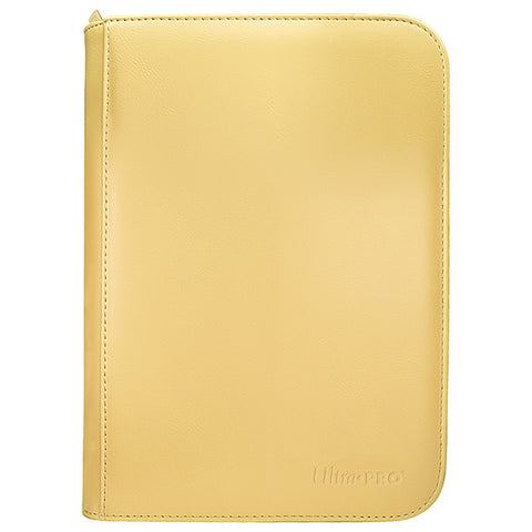 Binder: PRO 4- Pocket Zippered Vivid- Yellow