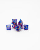 Emberglow Dice: Acrylic Dice in Glass Vials