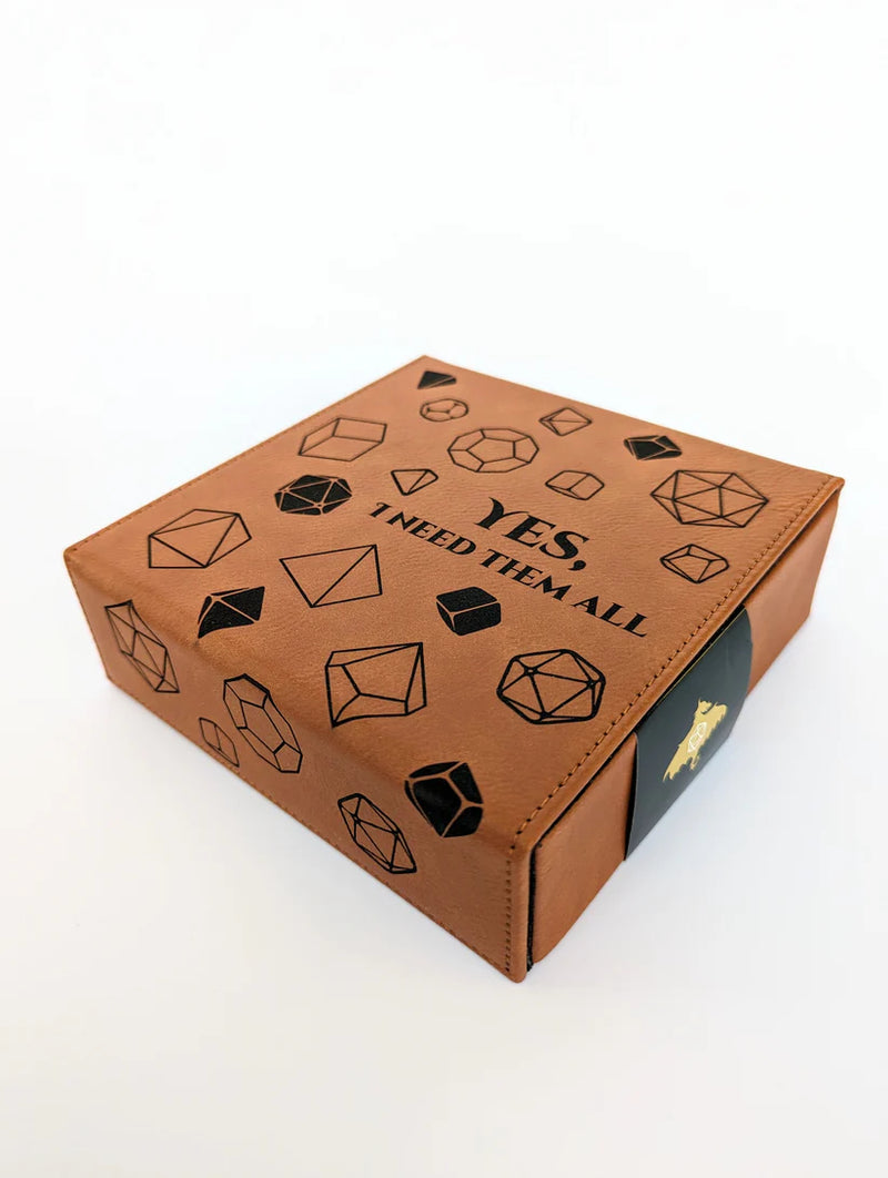 Ember Glow Gaming: Vegan Leather Dice Box