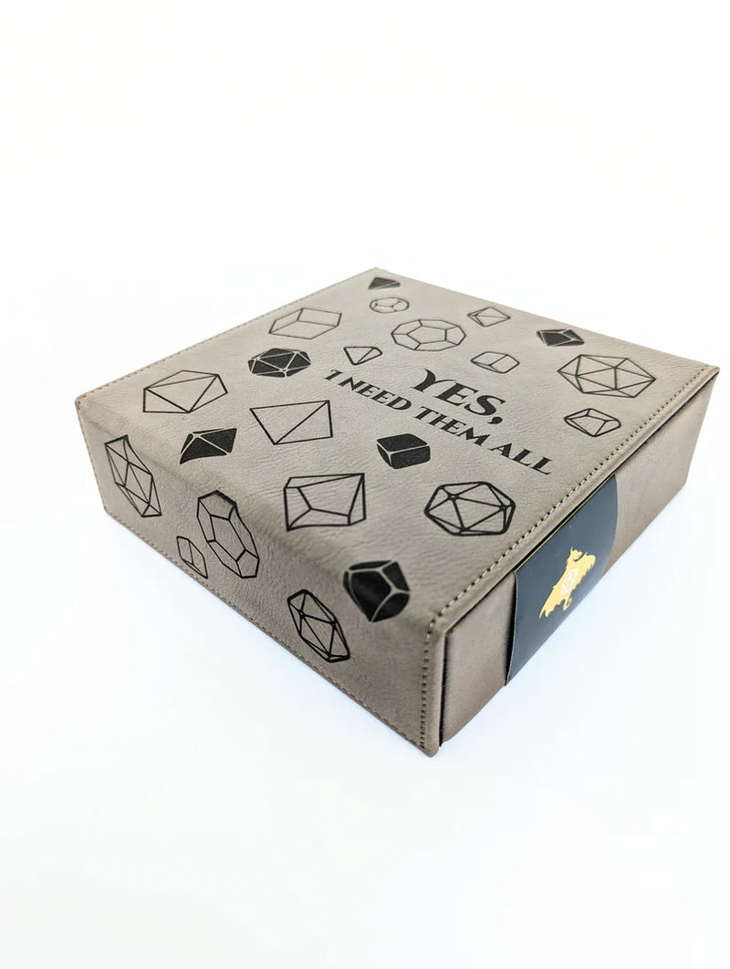 Ember Glow Gaming: Vegan Leather Dice Box