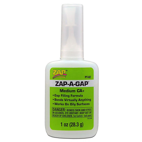 1oz Zap-a-Gap Medium CA+ 12 Seconds