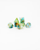 Emberglow Dice: Acrylic Dice in Glass Vials
