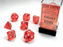 Chessex Polyhedral Dice Set : Translucent