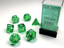Chessex Polyhedral Dice Set : Translucent