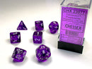 Chessex Polyhedral Dice Set : Translucent