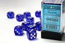 Chessex 16 MM Dice Set: Translucent