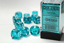 Chessex 16 MM Dice Set: Translucent