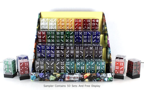 Chessex 16 MM Dice Set: Translucent