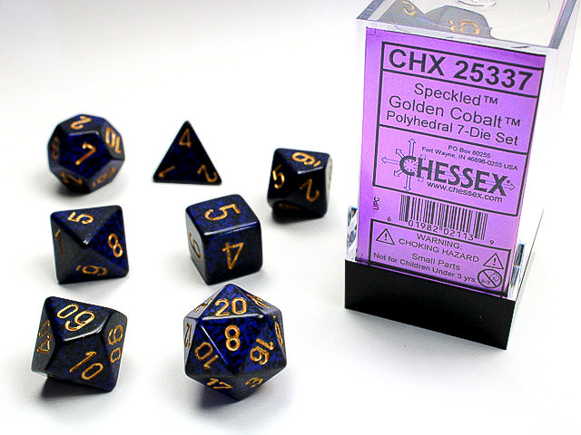 Chessex Polyhedral Dice Set: Speckled