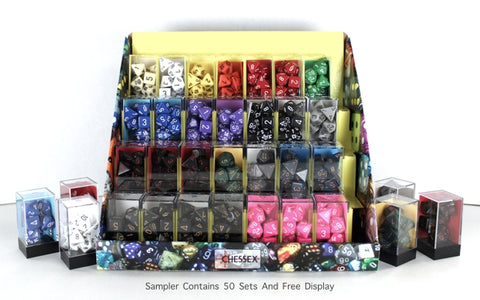 Chessex Polyhedral Dice Set : Opaque