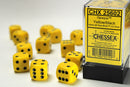 Chessex 16 MM Dice Set: Opaque