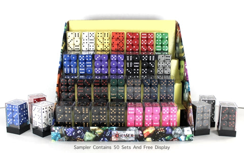 Chessex 16 MM Dice Set: Opaque