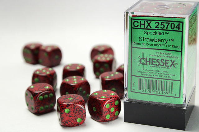 Chessex 16 MM Dice Set: Speckled
