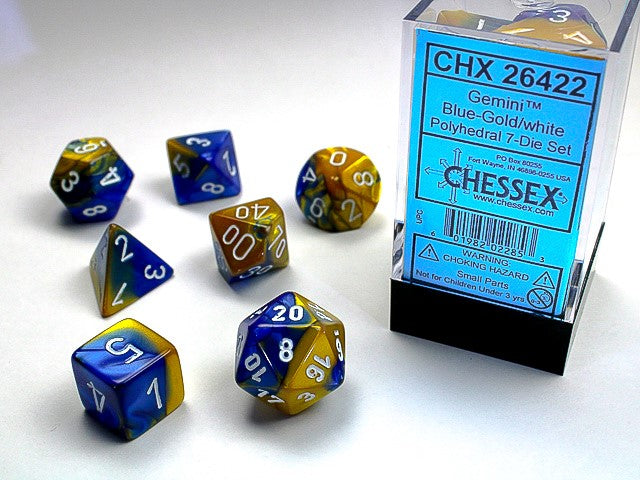 Chessex Polyhedral Dice Set : Gemini