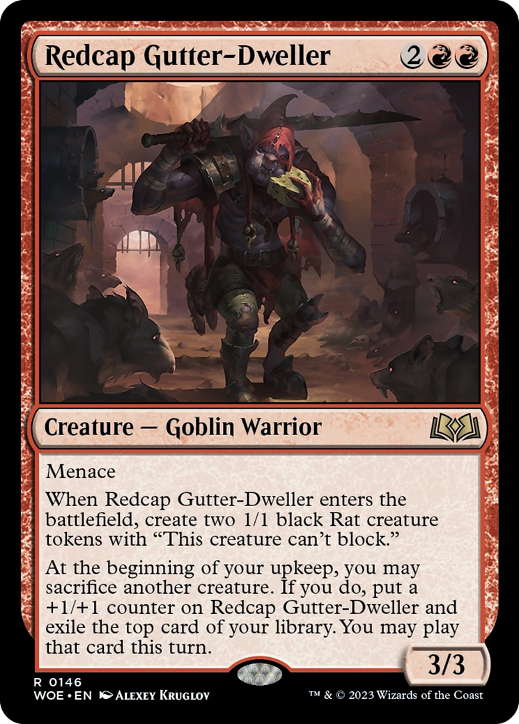Redcap Gutter-Dweller [Wilds of Eldraine]
