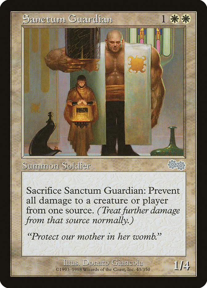 Sanctum Guardian [Urza's Saga]