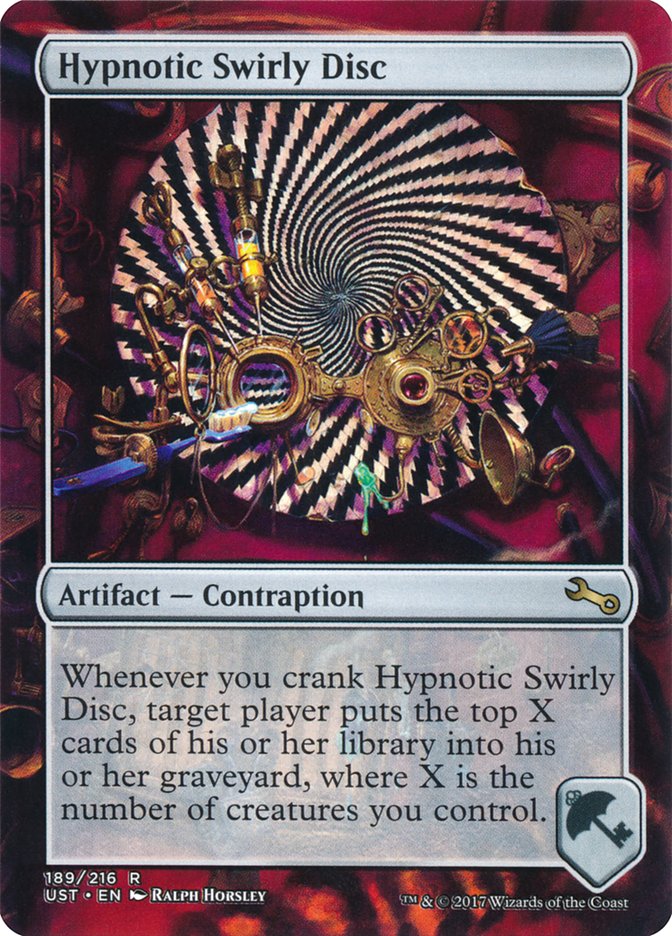 Hypnotic Swirly Disc [Unstable]